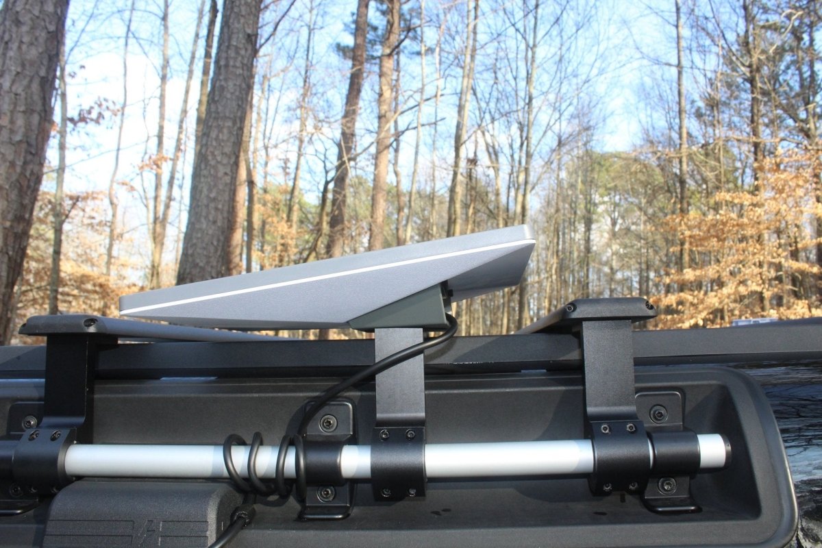 Starlink Mini Roof Mount v2 – Rail & Kickstand for INEOS Grenadier