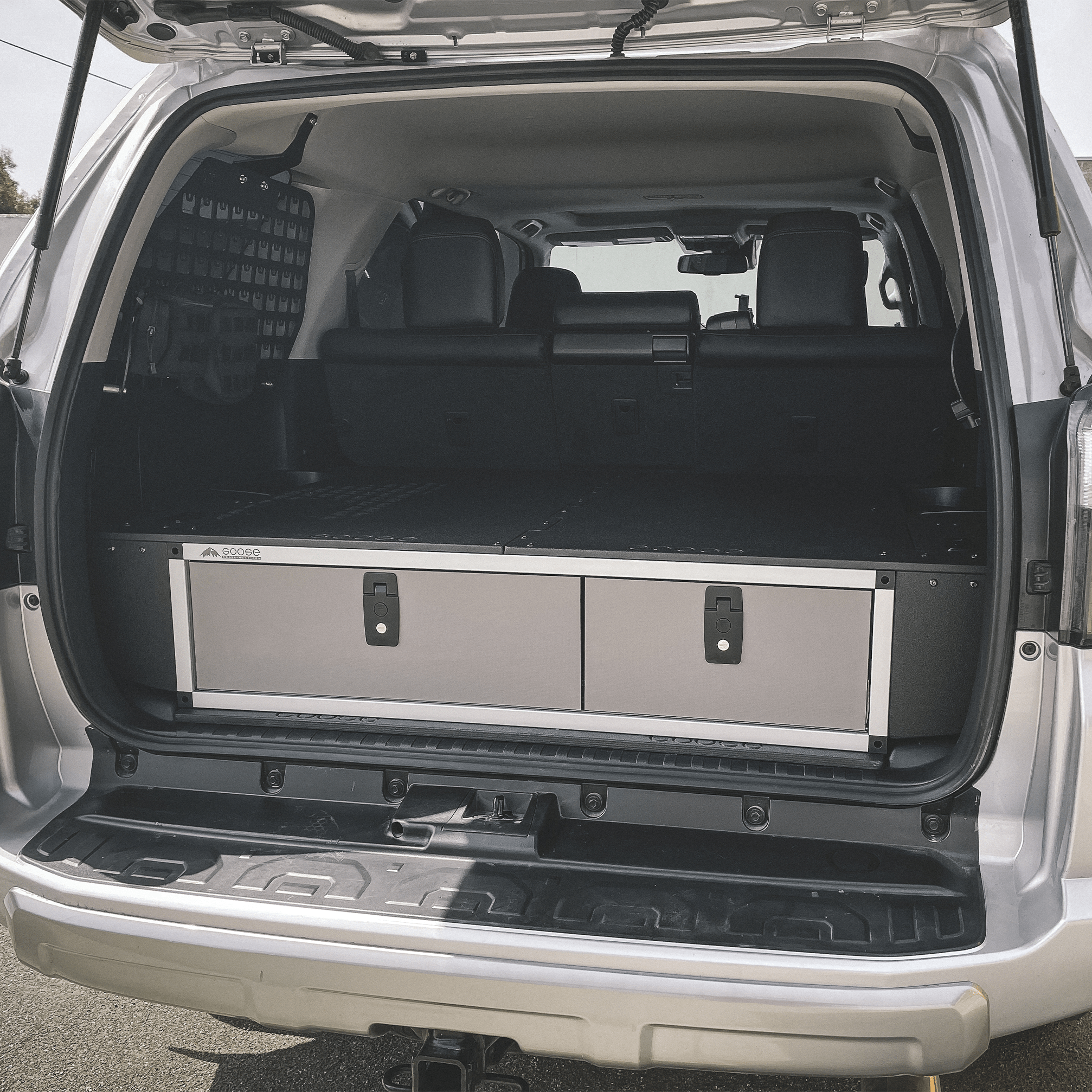 Toyota 4Runner 2010-2024 5th Gen. - Side x Side Drawer Module with Fitted Top Plate Drawers Goose Gear- Overland Kitted