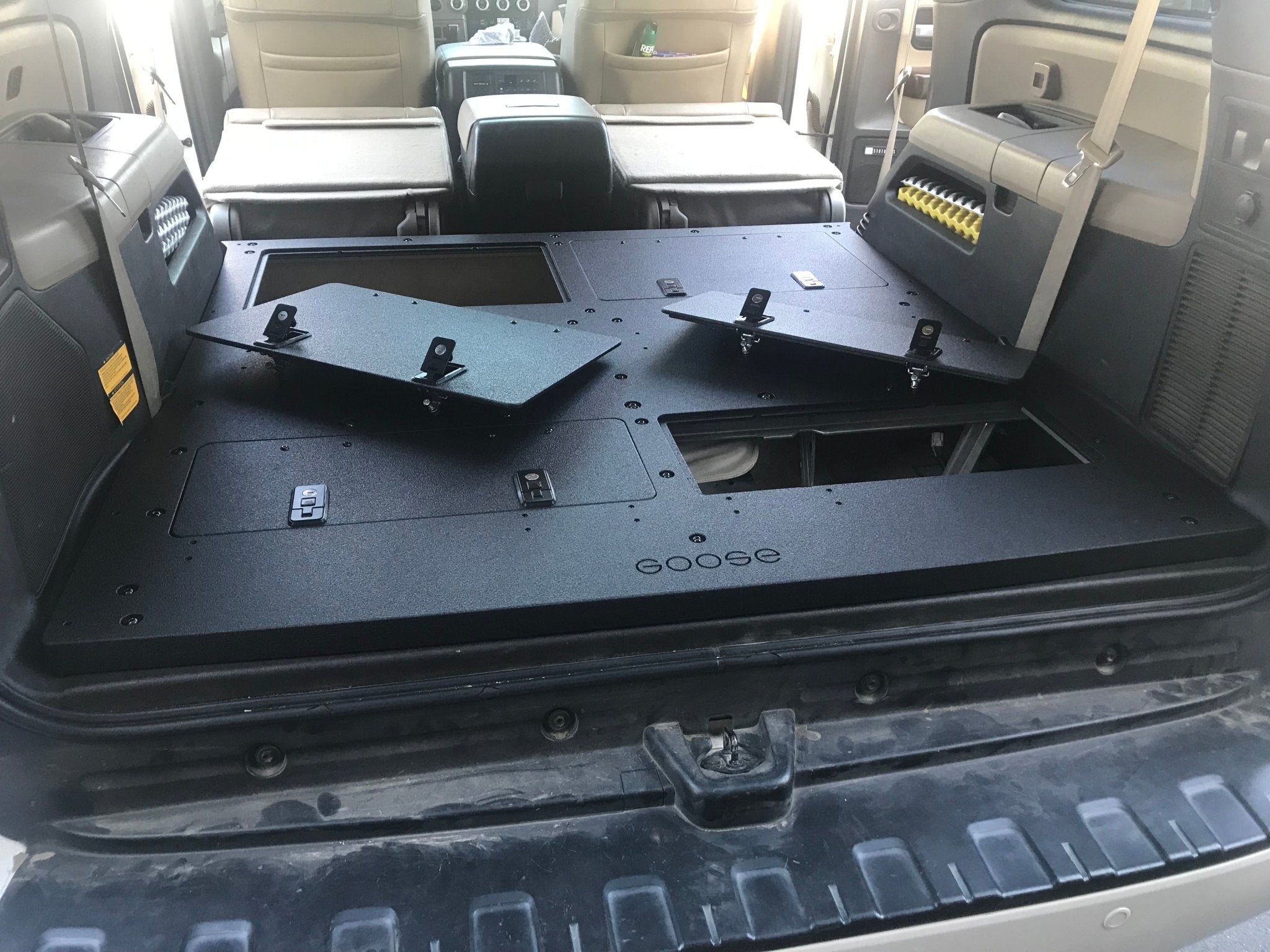 Toyota Sequoia 2008-2022 2nd Gen. - Rear Plate System Plate Systems Goose Gear- Overland Kitted