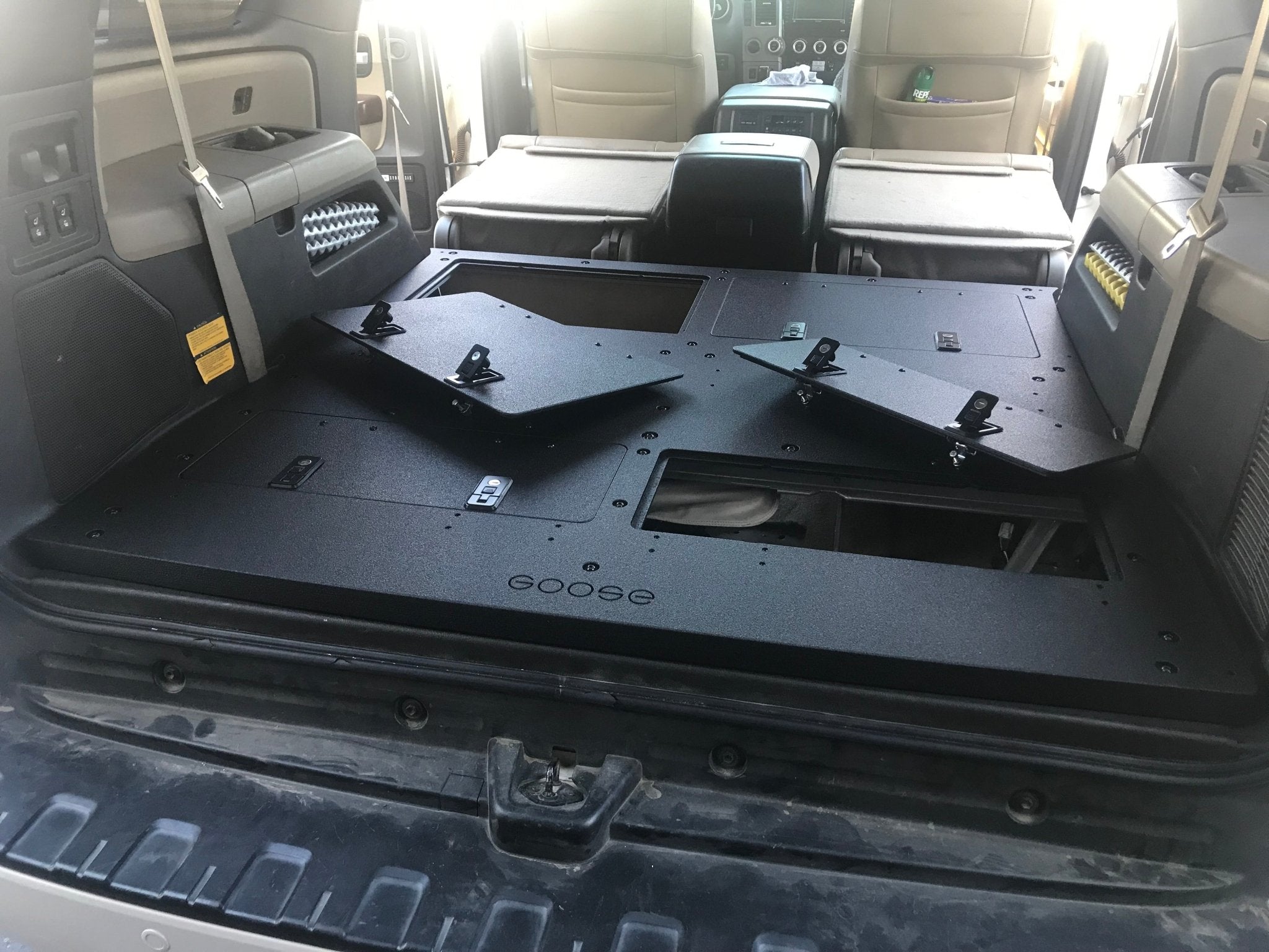 Toyota Sequoia 2008-2022 2nd Gen. - Rear Plate System Plate Systems Goose Gear- Overland Kitted