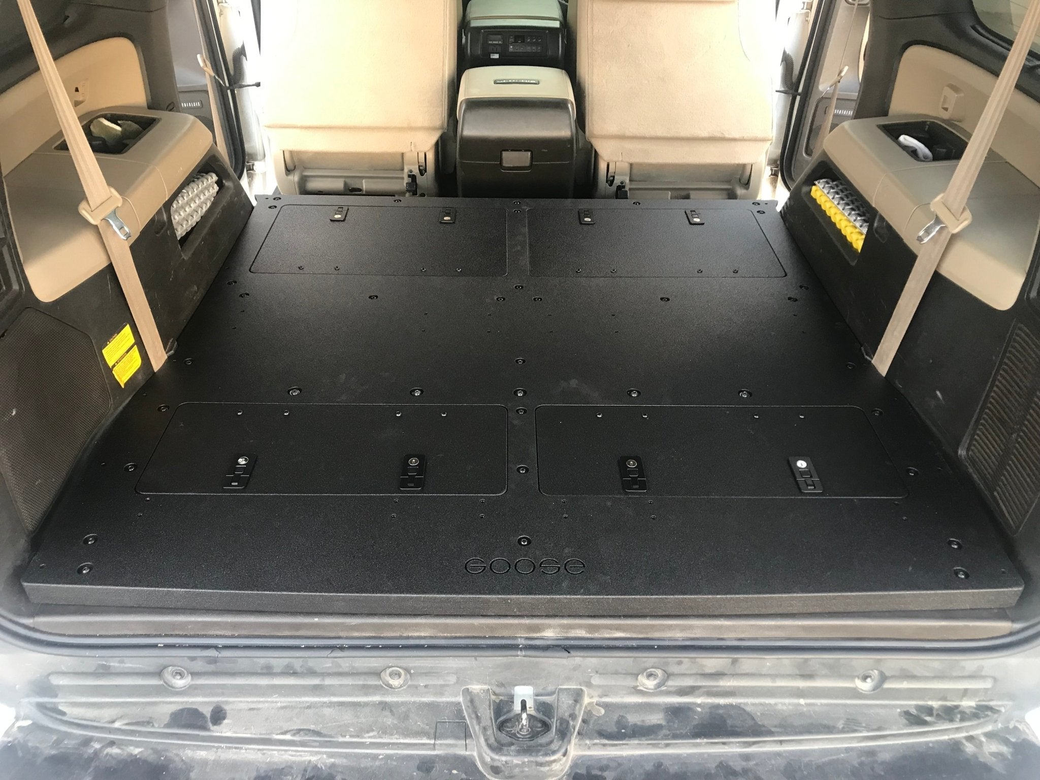 Toyota Sequoia 2008-2022 2nd Gen. - Rear Plate System Plate Systems Goose Gear- Overland Kitted