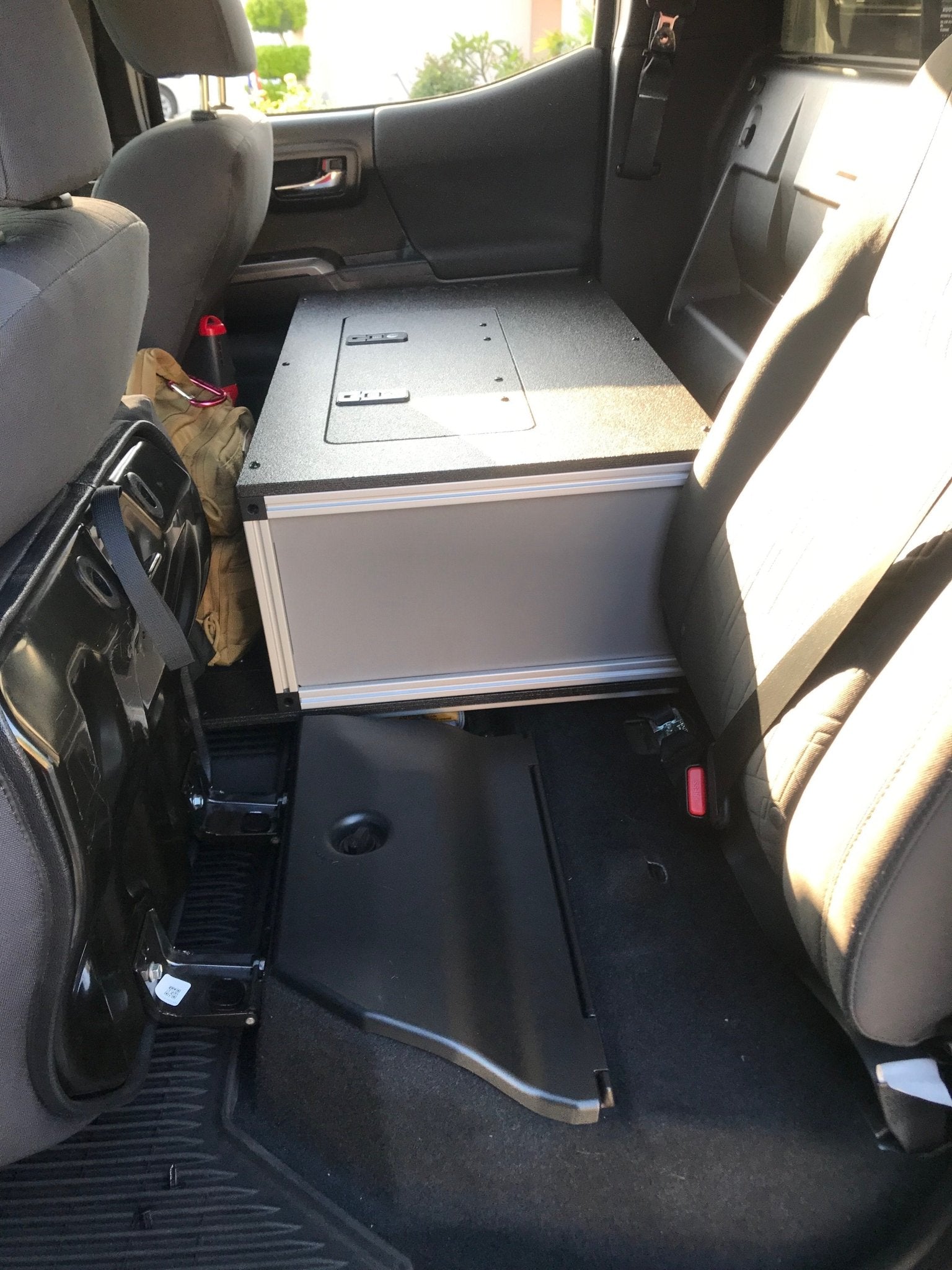 Toyota Tacoma 2005-2023 2nd and 3rd Gen. Double Cab - Second Row Single Drawer Module - 60% Passenger Side Drawers Goose Gear- Overland Kitted