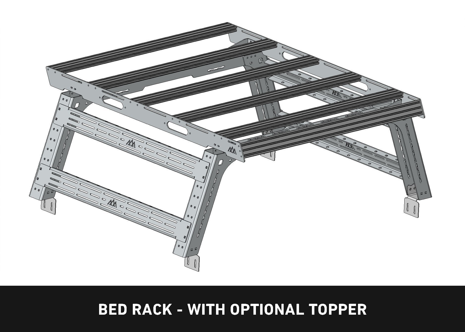 Toyota Tacoma Bed Rack - DRIFTR Topper (Add-on)