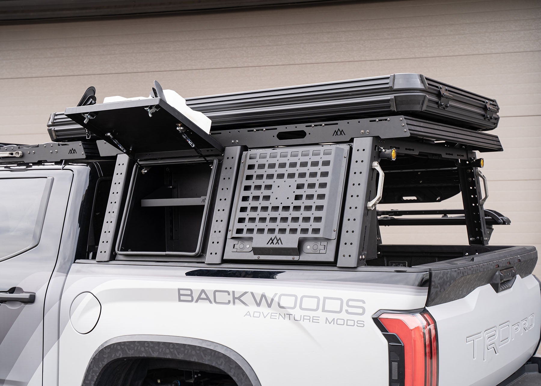 Overland Bed Rack Storage Box - Toyota Tundra