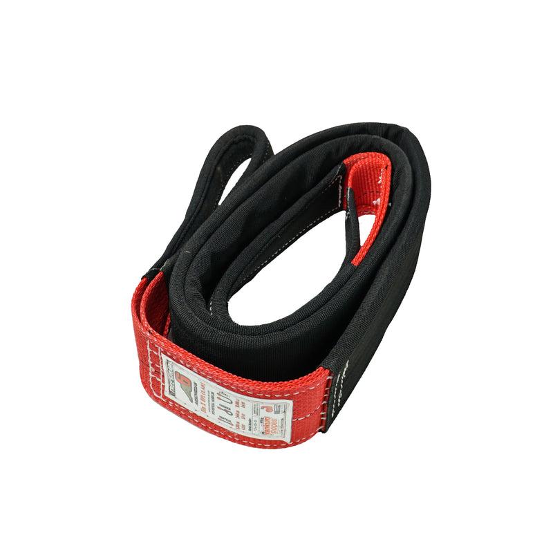 Agency 6 tree saver strap, 8 foot by 3 inch polyester webbing
