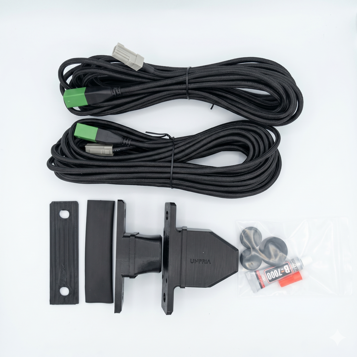GG Offroad Tundra 3rd Gen camera relocation kit with two braided cables and external camera housings