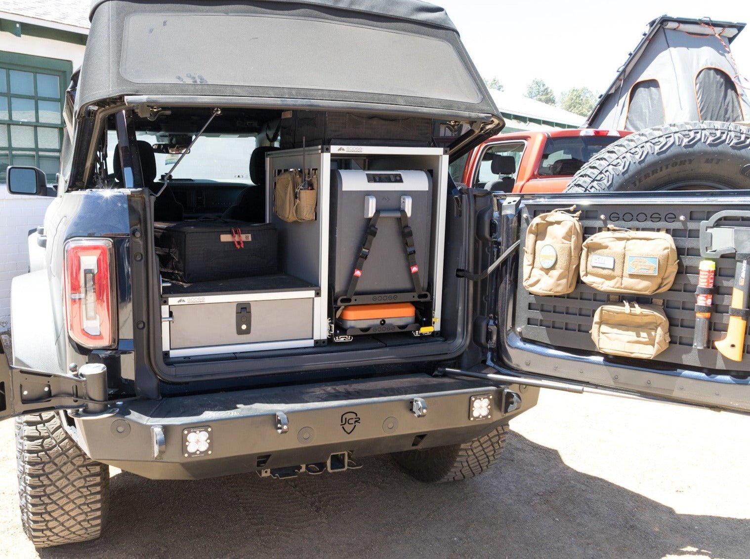 Ultimate Chef Package for Ford Bronco 2021-Present 6th. Gen. 4 Door Packages Goose Gear- Overland Kitted