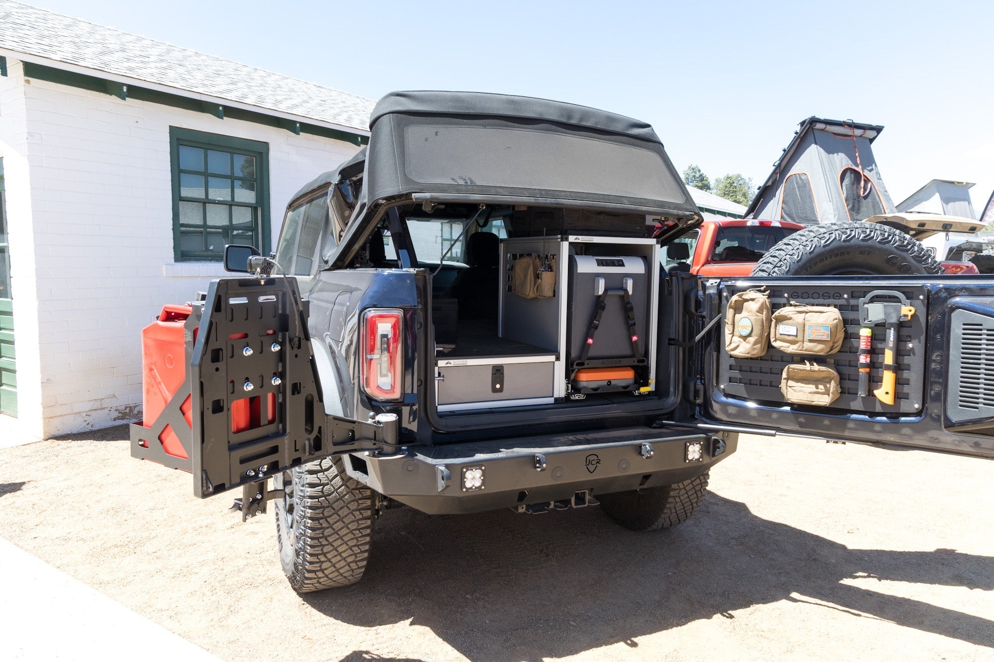 Ultimate Chef Package for Ford Bronco 2021-Present 6th. Gen. 4 Door Packages Goose Gear- Overland Kitted