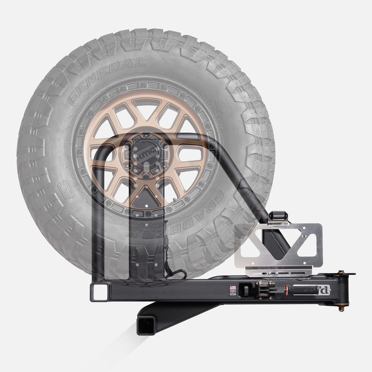 UltraSwing™ Multi-Fit Spare Tire Hitch Mount | RiGd Supply