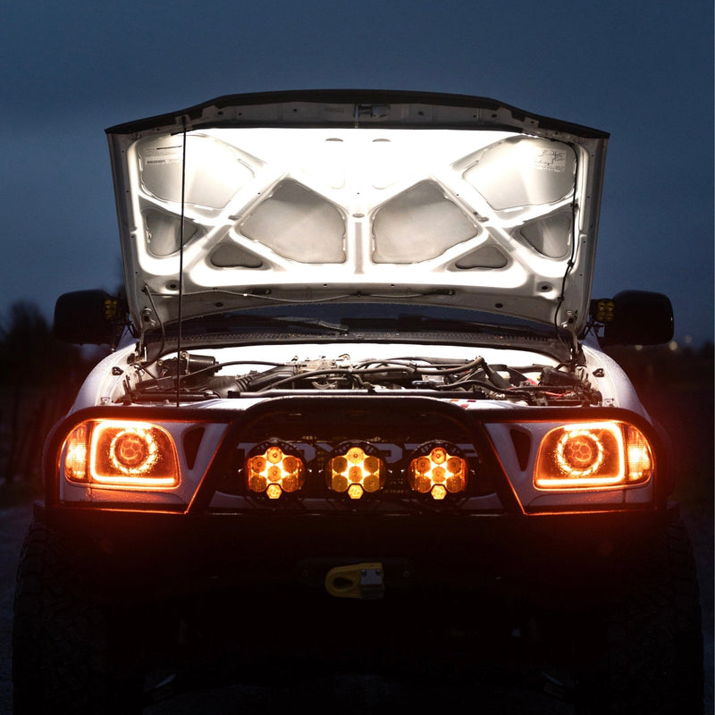 Under Hood LED Light Kit for ALL MAKES and Toyotas (4Runners, Tacomas, Sequoias, Tundras, LC, FJ, GX)
