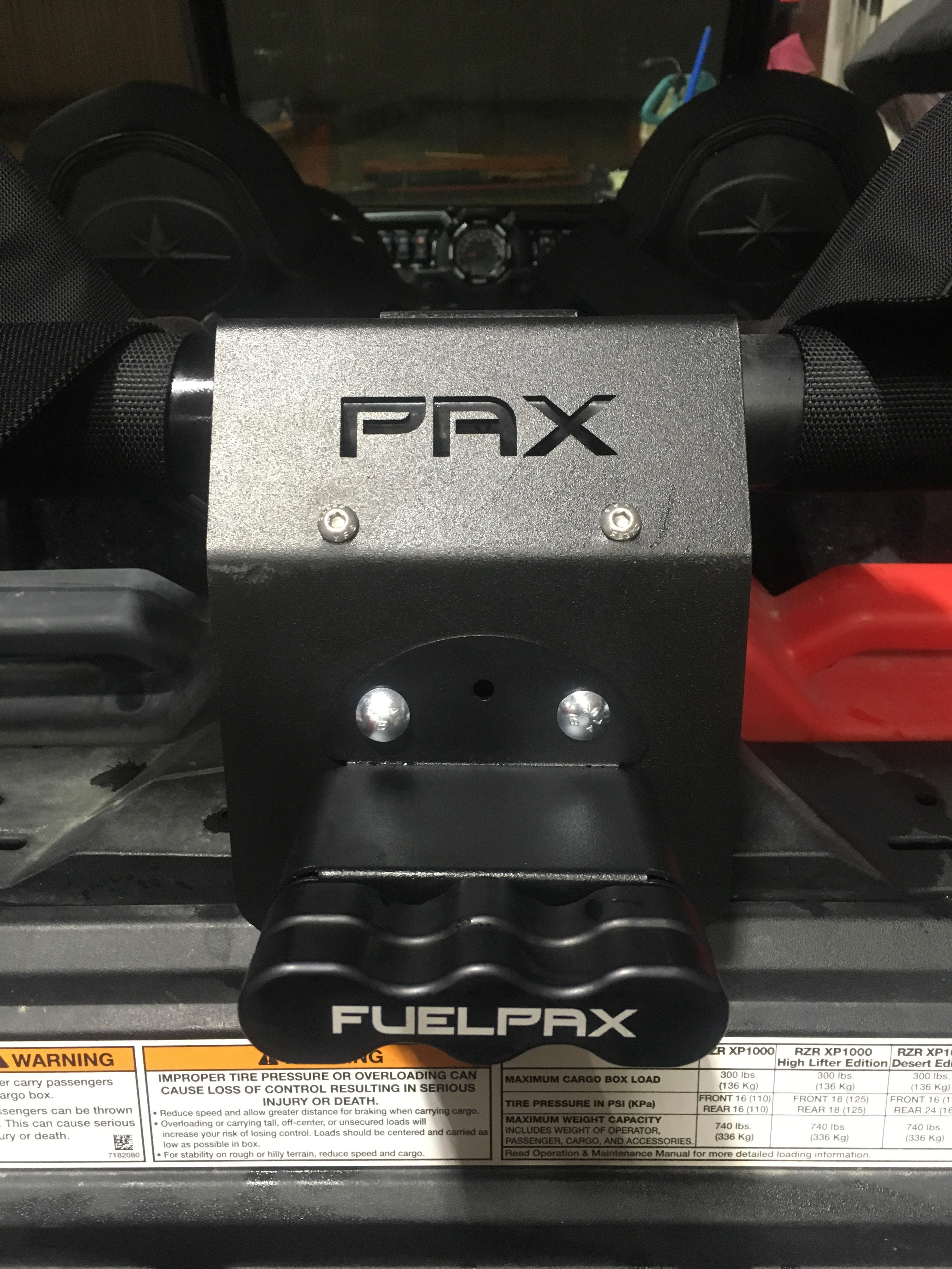 PAX Bar Mount  Mounting Kit RotopaX- Overland Kitted