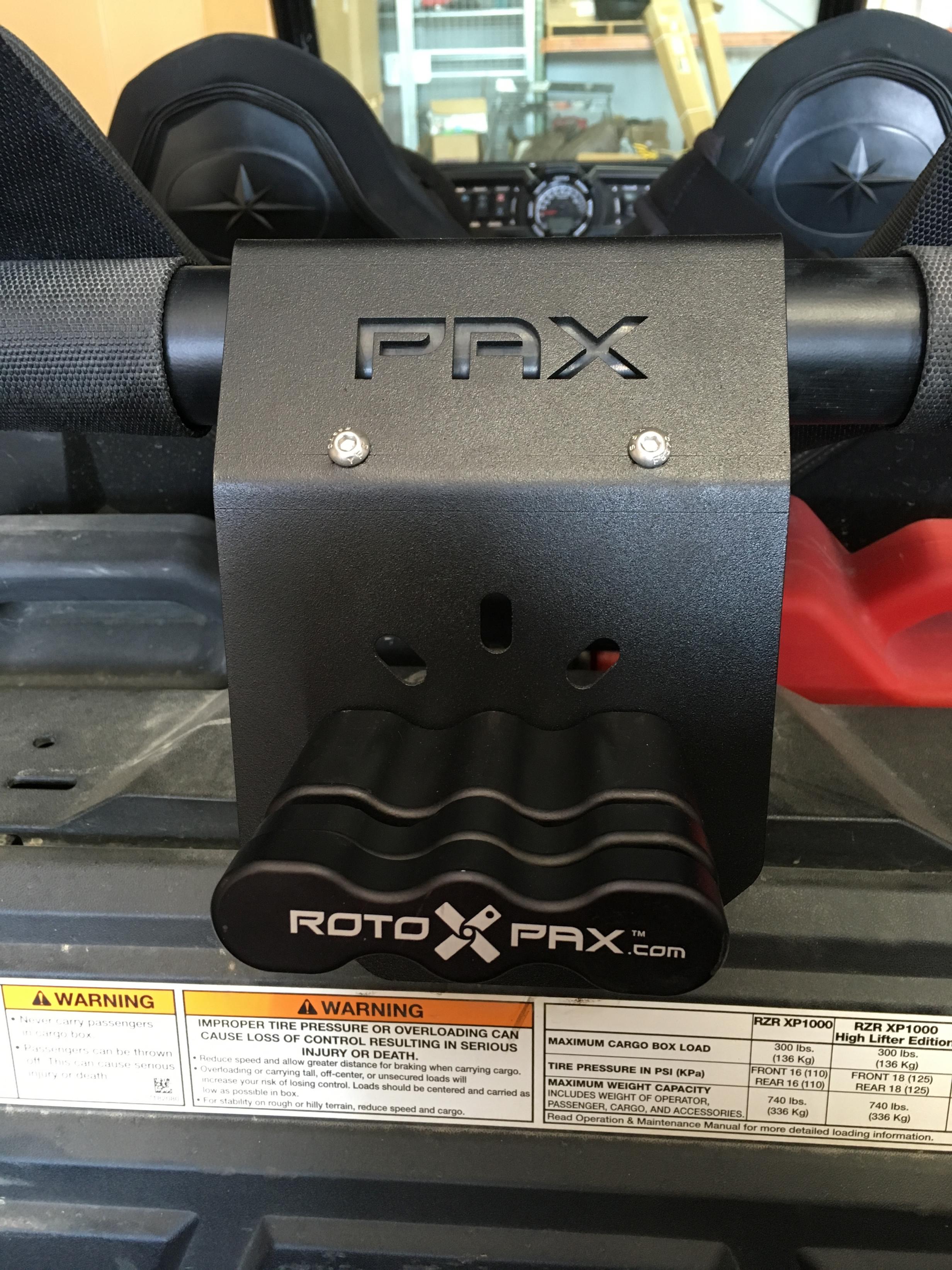 PAX Bar Mount  Mounting Kit RotopaX- Overland Kitted