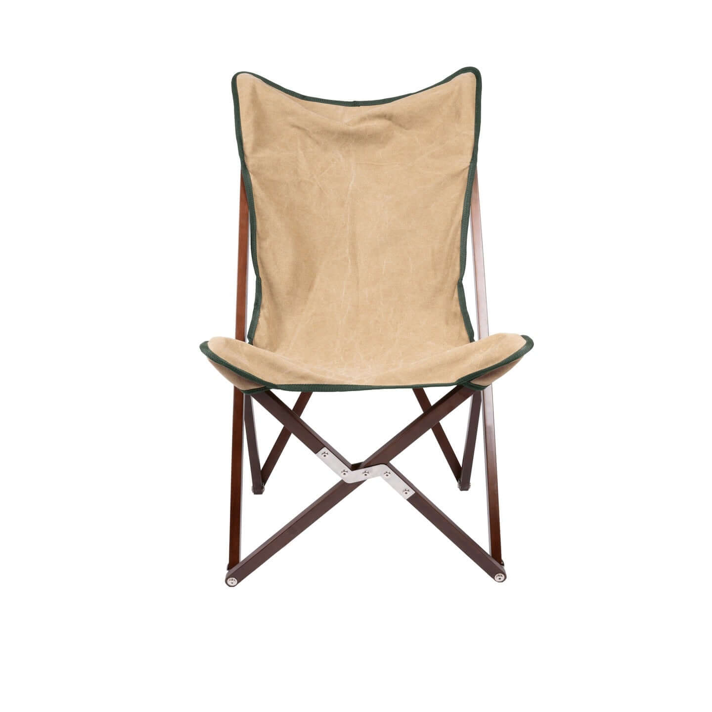 Chama Vaquero folding camp chair shown outdoors