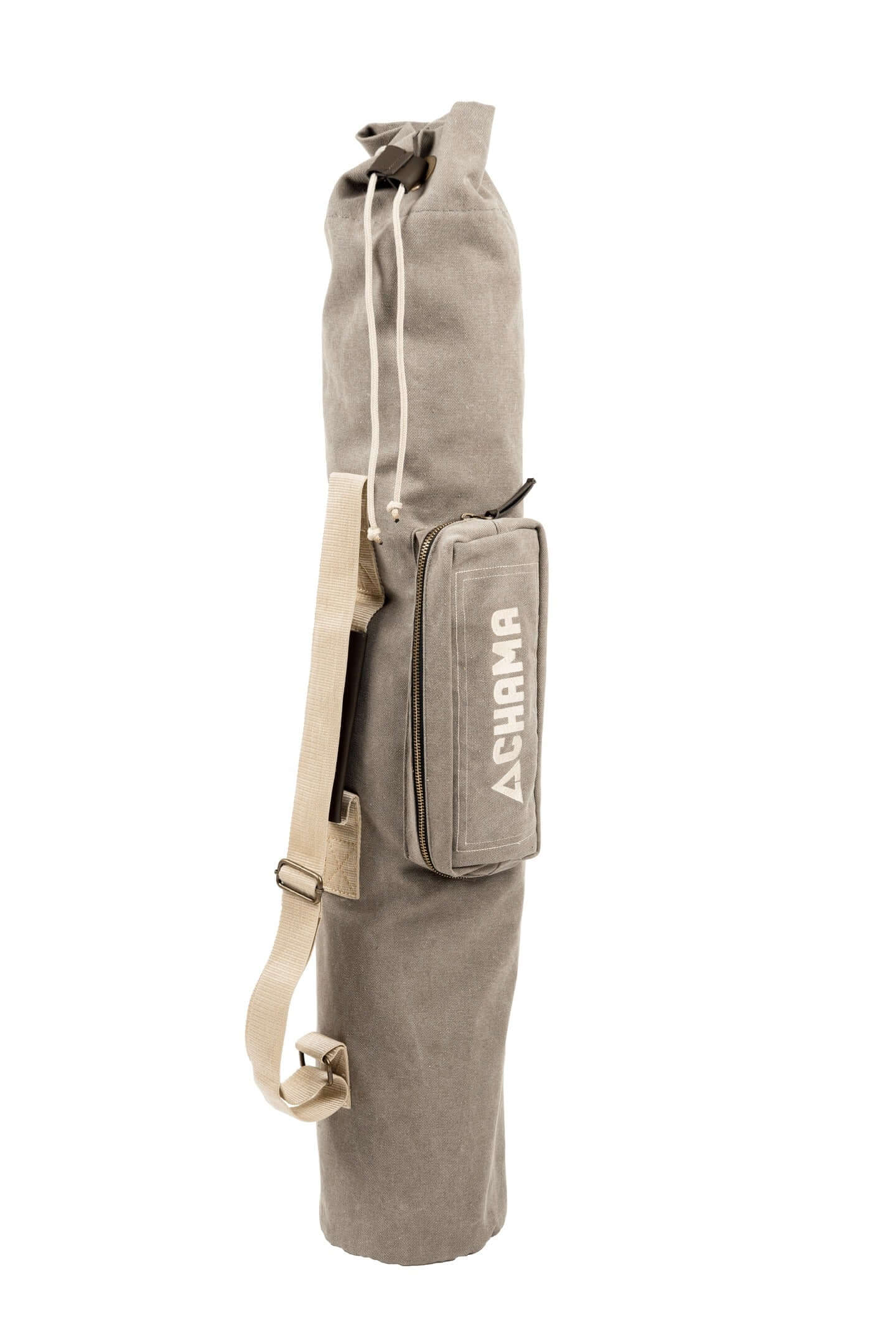 Chama Vaquero folding camp chair with its canvas carry bag