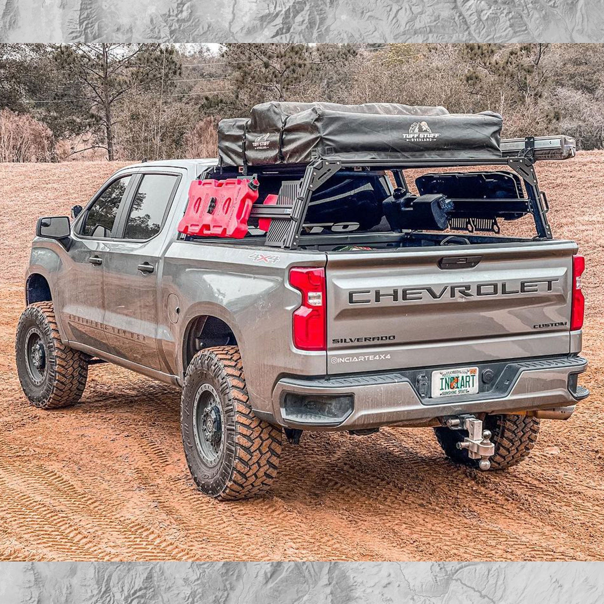 XTR1 Bed Rack for Retrax XR Cover - Chevrolet Silverado & GMC Sierra 2500HD / 3500HD