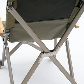 Field Luxury Chair II Khaki (Green)  Furniture Kovea- Adventure Imports