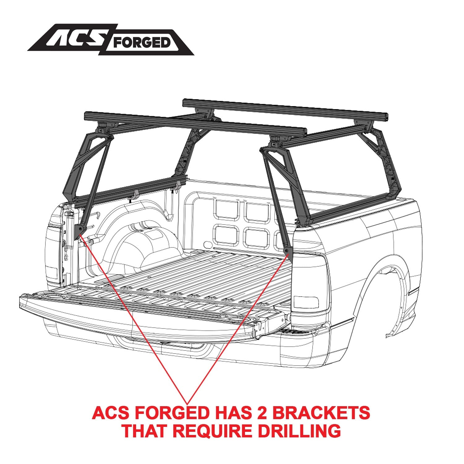 Active Cargo System - Forged - Nissan  active-cargo-system Leitner Designs- Overland Kitted