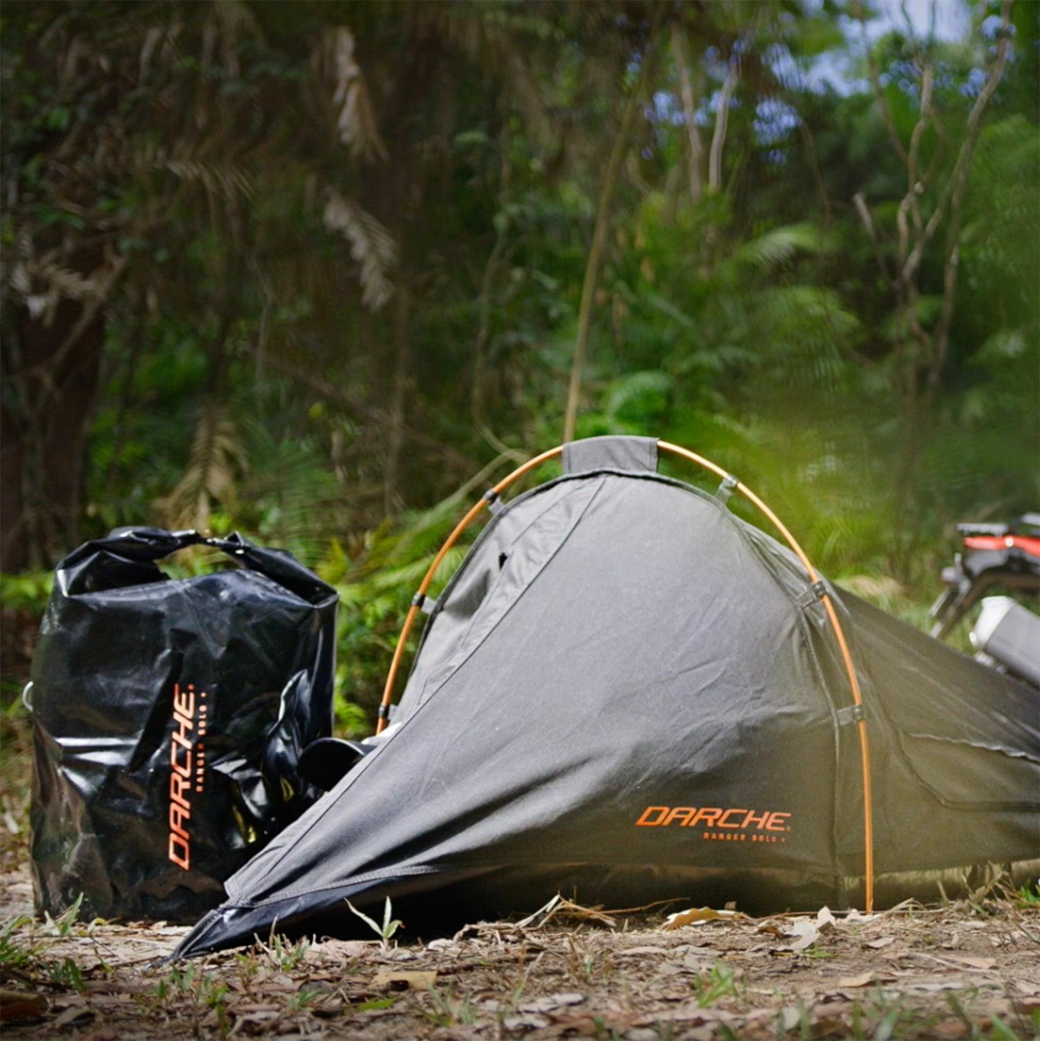 Ranger Solo Plus + Swag  SWAGS Darche- Overland Kitted