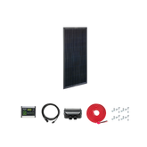 OBSIDIAN Series 100 Watt Deluxe Kit  Roof Panel Kit Zamp Solar- Adventure Imports
