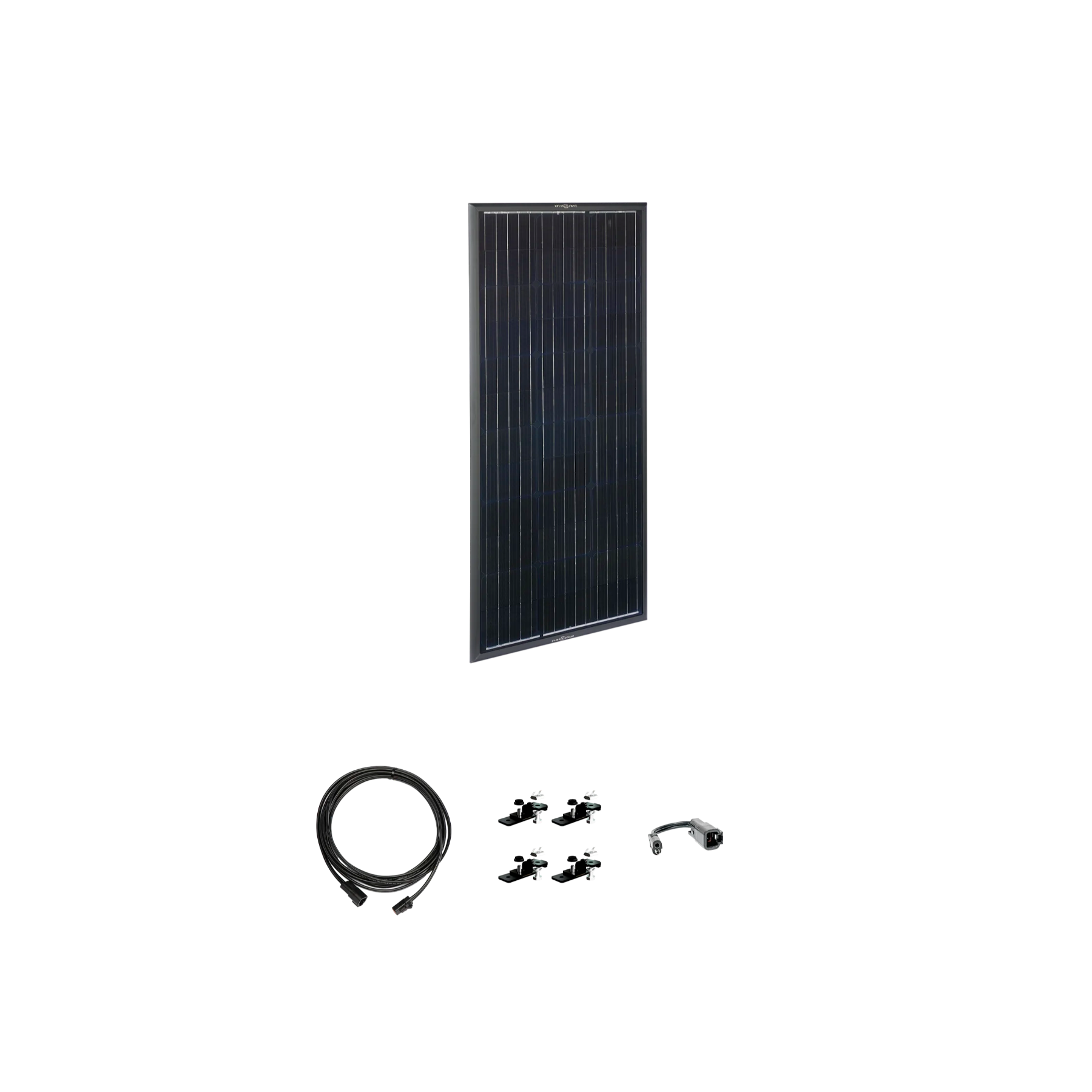 OBSIDIAN Series 100 Watt Expansion Kit  Roof Panel Kit Zamp Solar- Overland Kitted