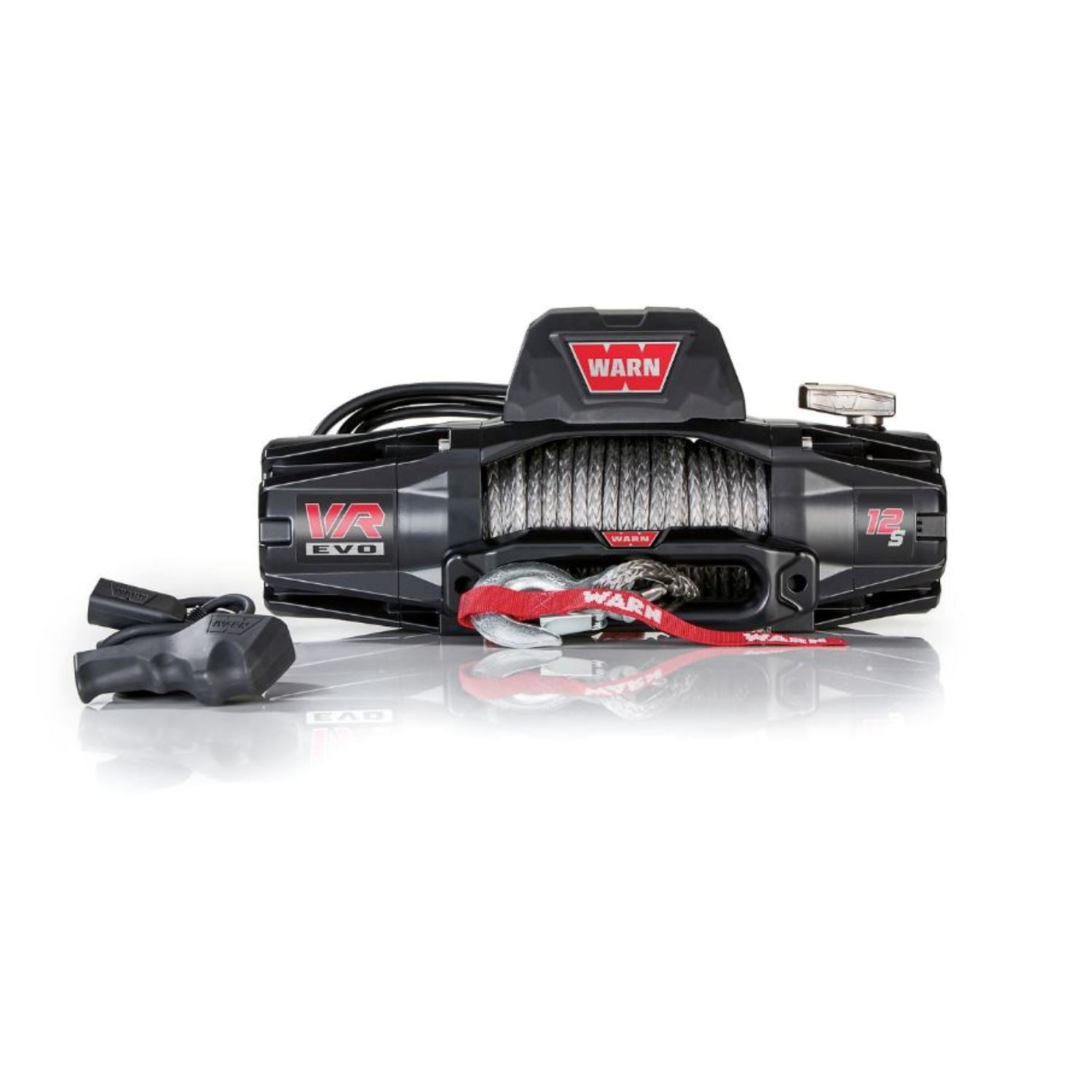 Warn VR EVO 12-S Winch - 103255 [Synthetic Rope]  Winches Warn- Adventure Imports