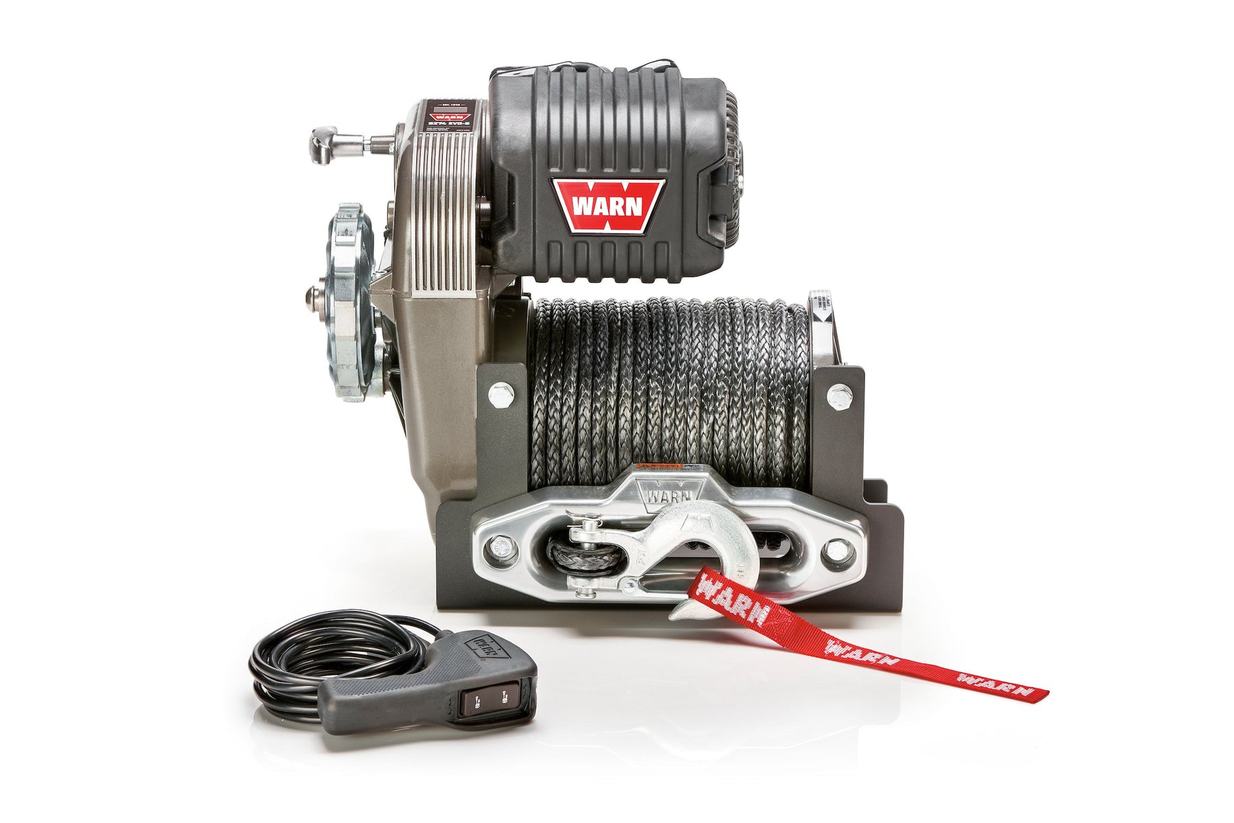 Warn M8274-S 10K Winch - 106175 [Synthetic Rope]  Winches Warn- Adventure Imports