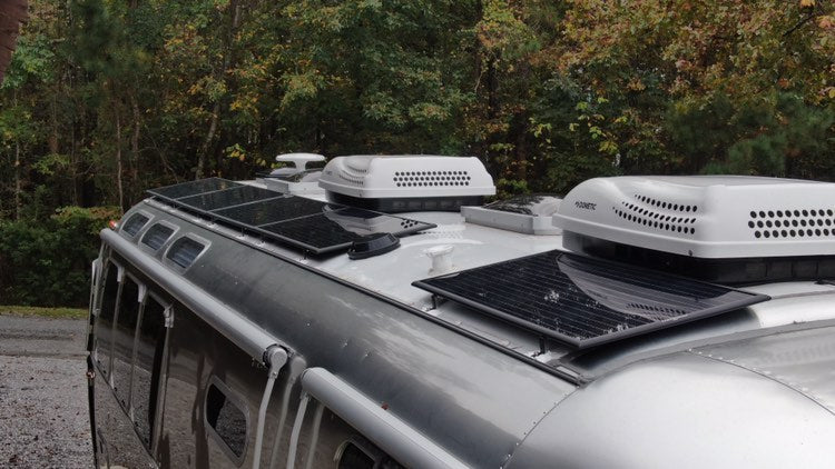 AirStream OBSIDIAN® SERIES 100 Watt Solar Panel Expansion Kit  Roof Panel Kit Zamp Solar- Overland Kitted