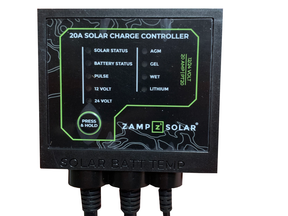 20 Amp Solar Charge Controller Integrated PulseTech (PT20)  Charge Controller Zamp Solar- Adventure Imports