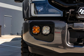Baja Designs Ford Super Duty 2020+ Fog Lights [SAE Amber/Sport White]  Lights Baja Designs- Adventure Imports