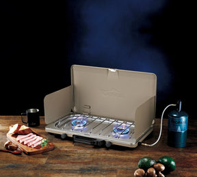 Slim Twin Propane Stove - Clay  Stoves Kovea- Adventure Imports