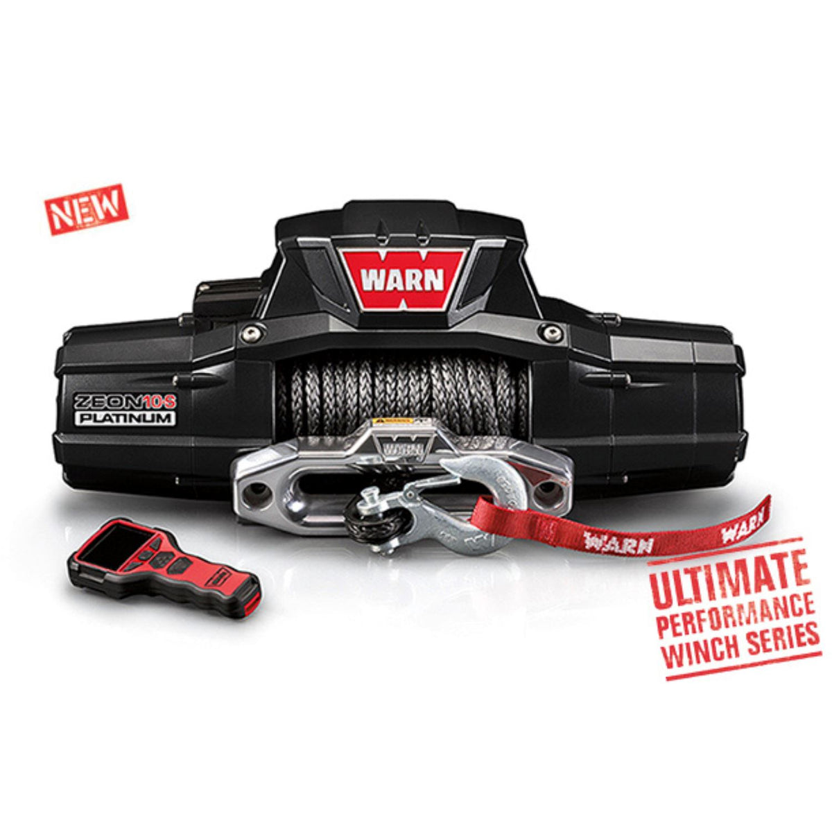 Warn ZEON Platinum 10-S Winch - 92815 [Synthetic Rope]  Winches Warn- Adventure Imports