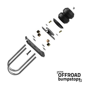 Timbren Active Off-Road Bump Stops w/ U-Bolt Flip Kit Toyota Tacoma [Rear Kit]  Motor Vehicle Suspension Parts Timbren- Overland Kitted