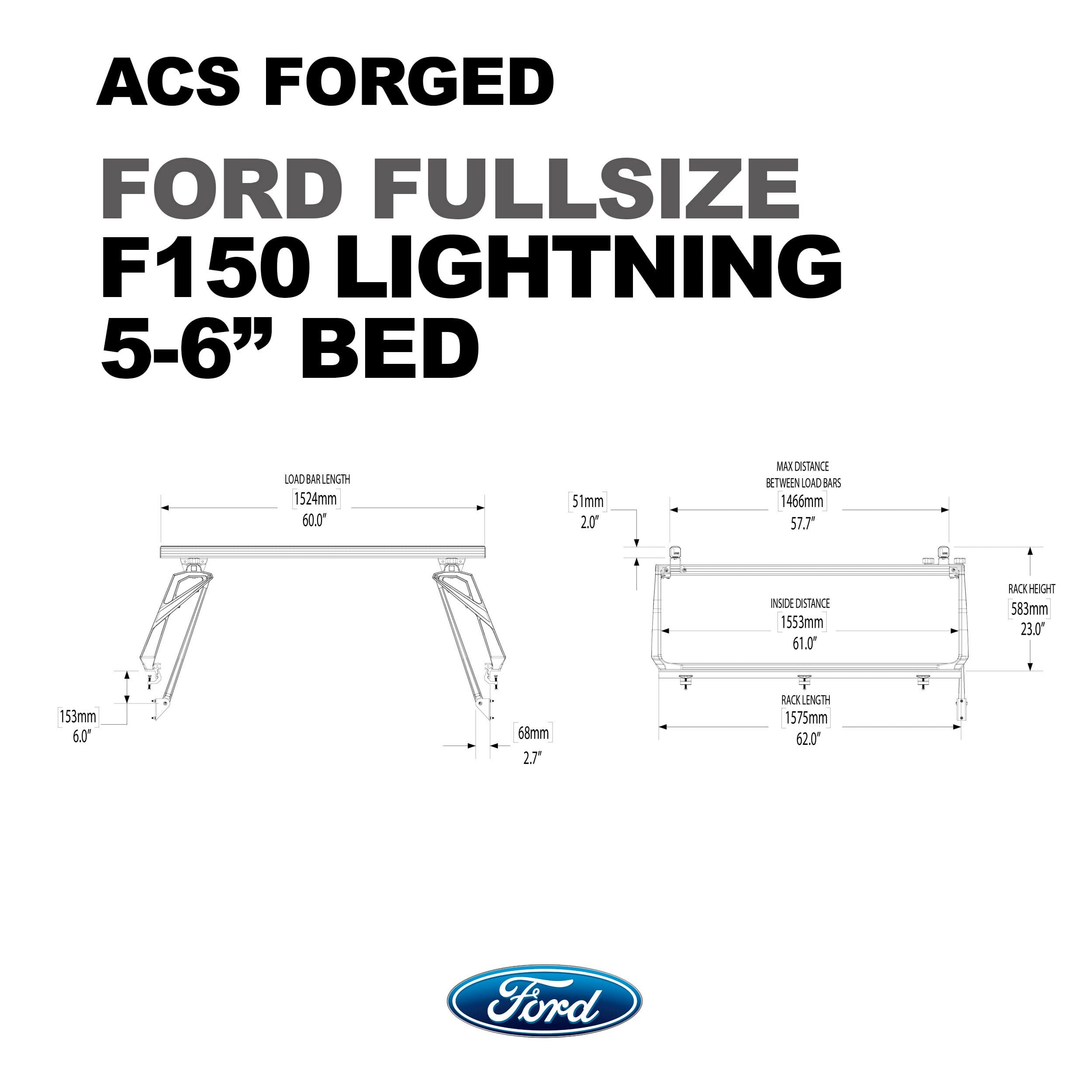 Active Cargo System - Forged - Ford Ford active-cargo-system Leitner Designs- Overland Kitted