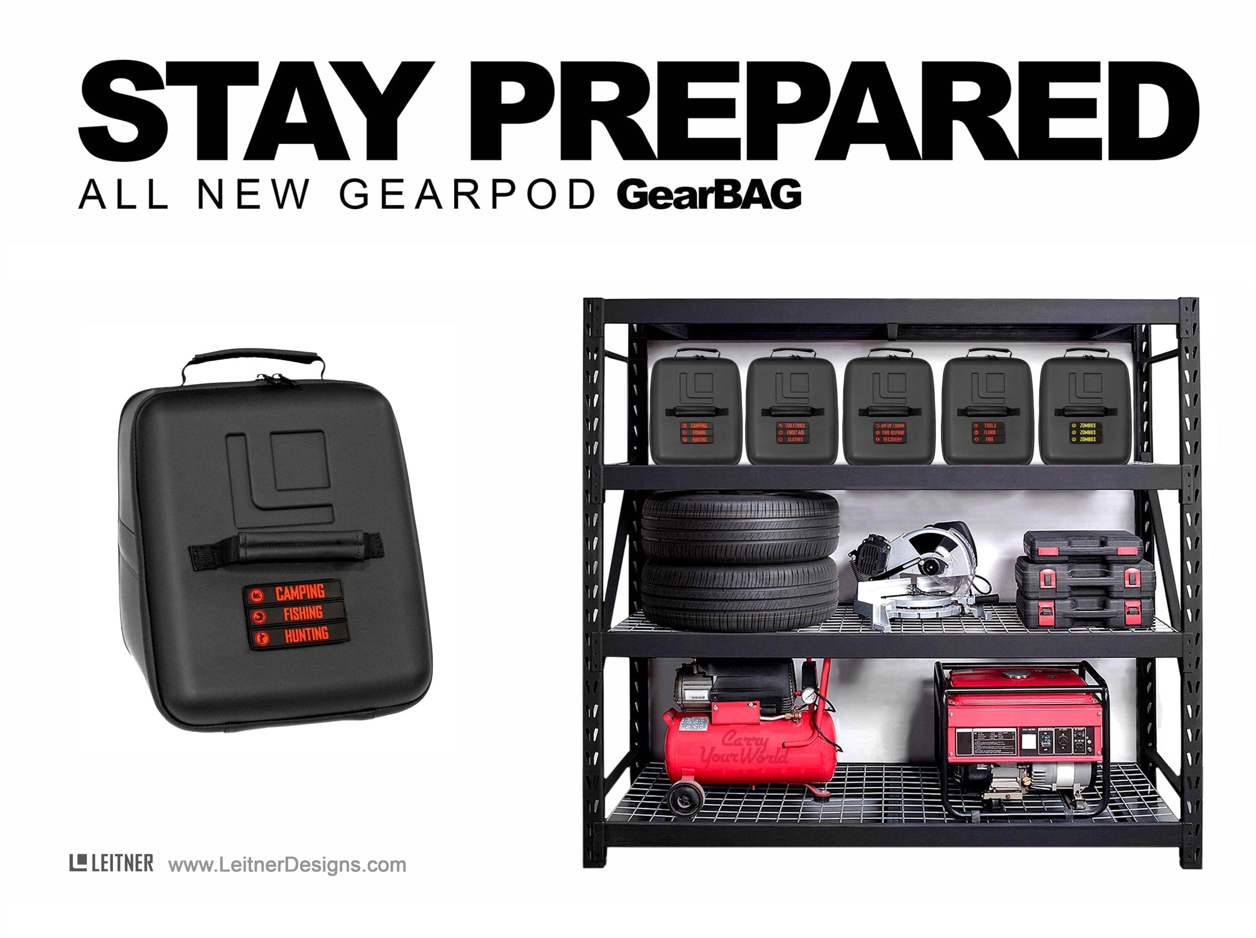 GearBAG  accessories Leitner Designs- Overland Kitted