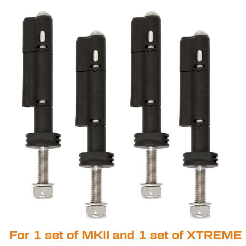 MAXTRAX XTREME Combo Pin Set 40mm Mounting Gear MAXTRAX- Overland Kitted