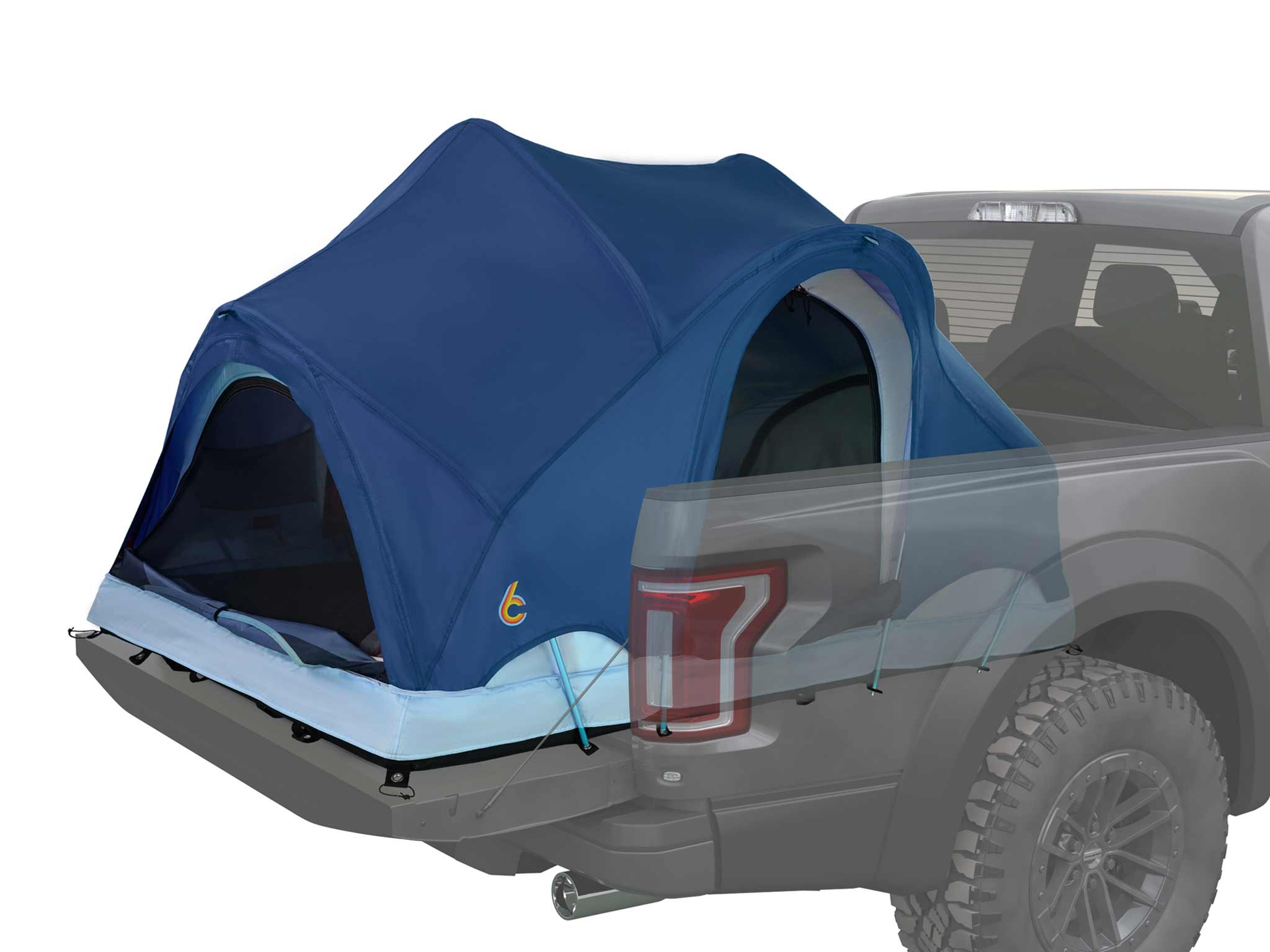 Rev Pick Up Truck Tent Surf TENT C6 Outdoor- Overland Kitted