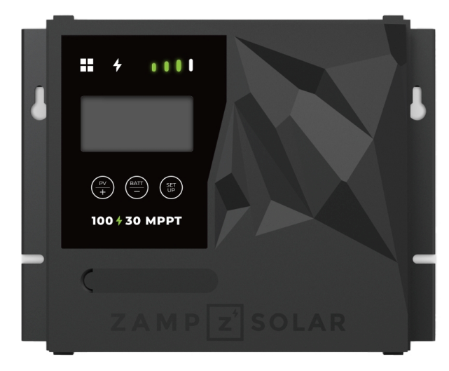30 Amp MPPT Charge Controller  Charge Controller Zamp Solar- Adventure Imports