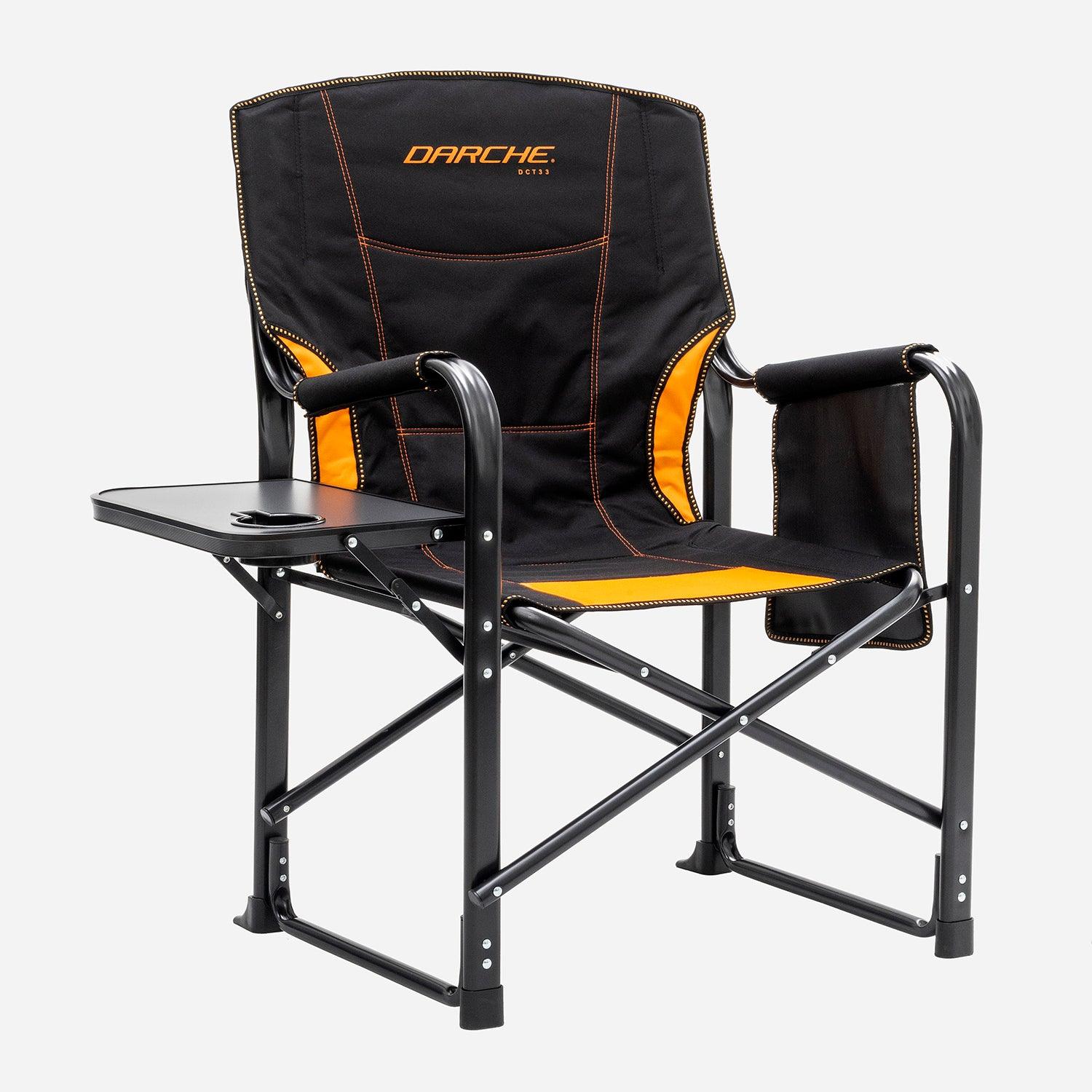 DCT33 Chair Black/Orange DCT33 CHAIR BLACK/ORANGE Chairs Darche- Overland Kitted