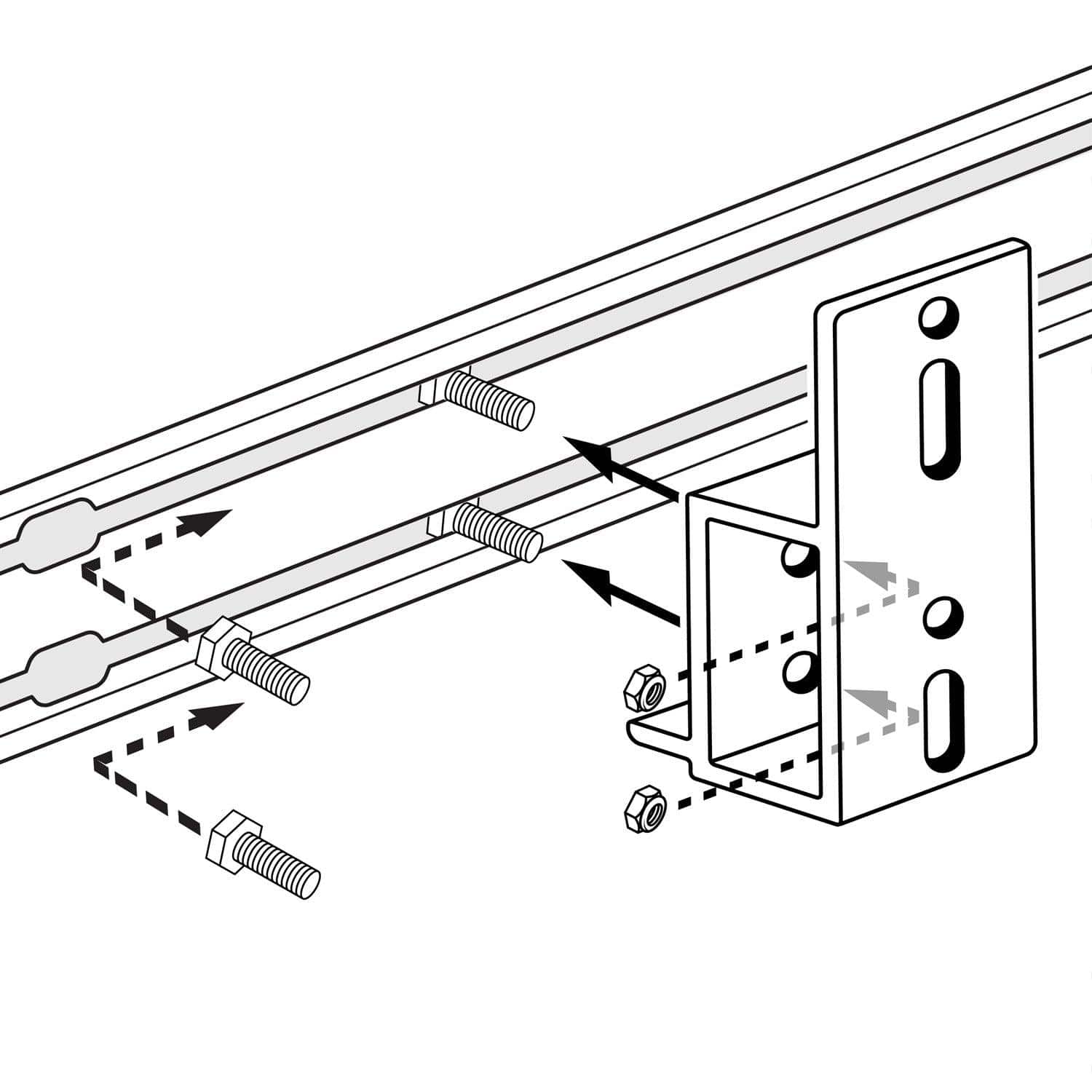 Hardshell RTT Awning Brackets  Roof top Tents Darche- Overland Kitted