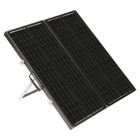 Legacy Series Black 90 Watt Portable Regulated Solar Kit (Charge Controller Included)  Portable Kit Zamp Solar- Adventure Imports