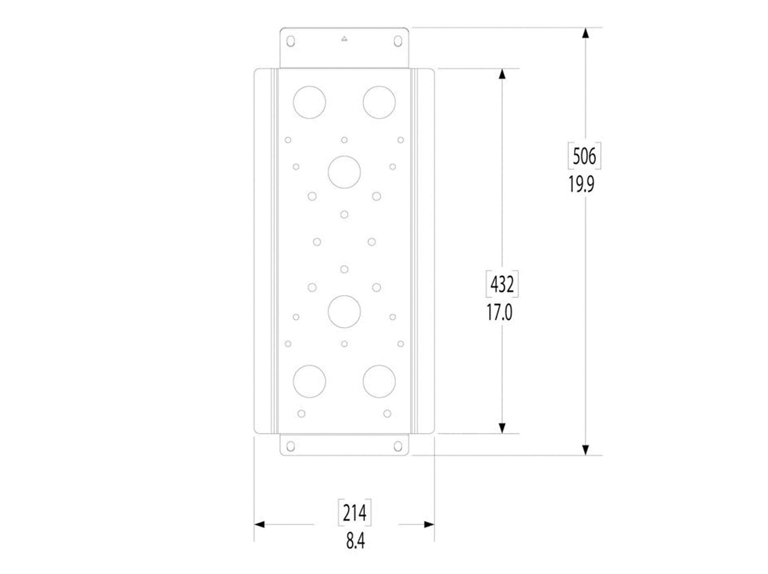 Universal Mounting Plate  accessories Leitner Designs- Overland Kitted