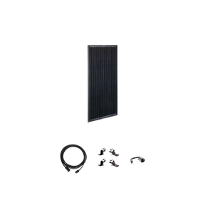AirStream OBSIDIAN® SERIES 100 Watt Solar Panel Expansion Kit  Roof Panel Kit Zamp Solar- Adventure Imports