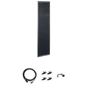 OBSIDIAN® SERIES 90 Watt Long Solar Panel Expansion Kit  Roof Panel Kit Zamp Solar- Overland Kitted