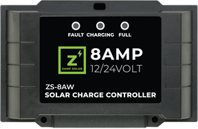 8 Amp 5-Stage PWM Charge Controller  Charge Controller Zamp Solar- Adventure Imports