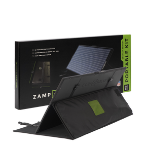 OBSIDIAN® SERIES 100-Watt Portable Kit - Unregulated  Portable Kit Zamp Solar- Overland Kitted