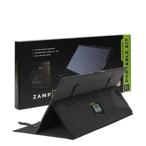 OBSIDIAN® SERIES 100-Watt Portable Kit - Regulated  Portable Kit Zamp Solar- Overland Kitted