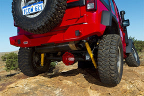 ARB Rear Bar & Tire Carrier - Jeep Wrangler YJ / TJ [5650310]  Bumpers ARB- Adventure Imports