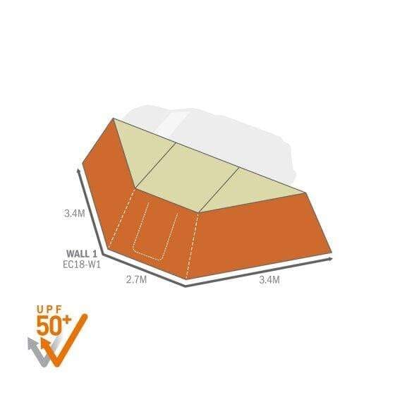 Eclipse 180 Awning Walls  Shelters Darche- Overland Kitted