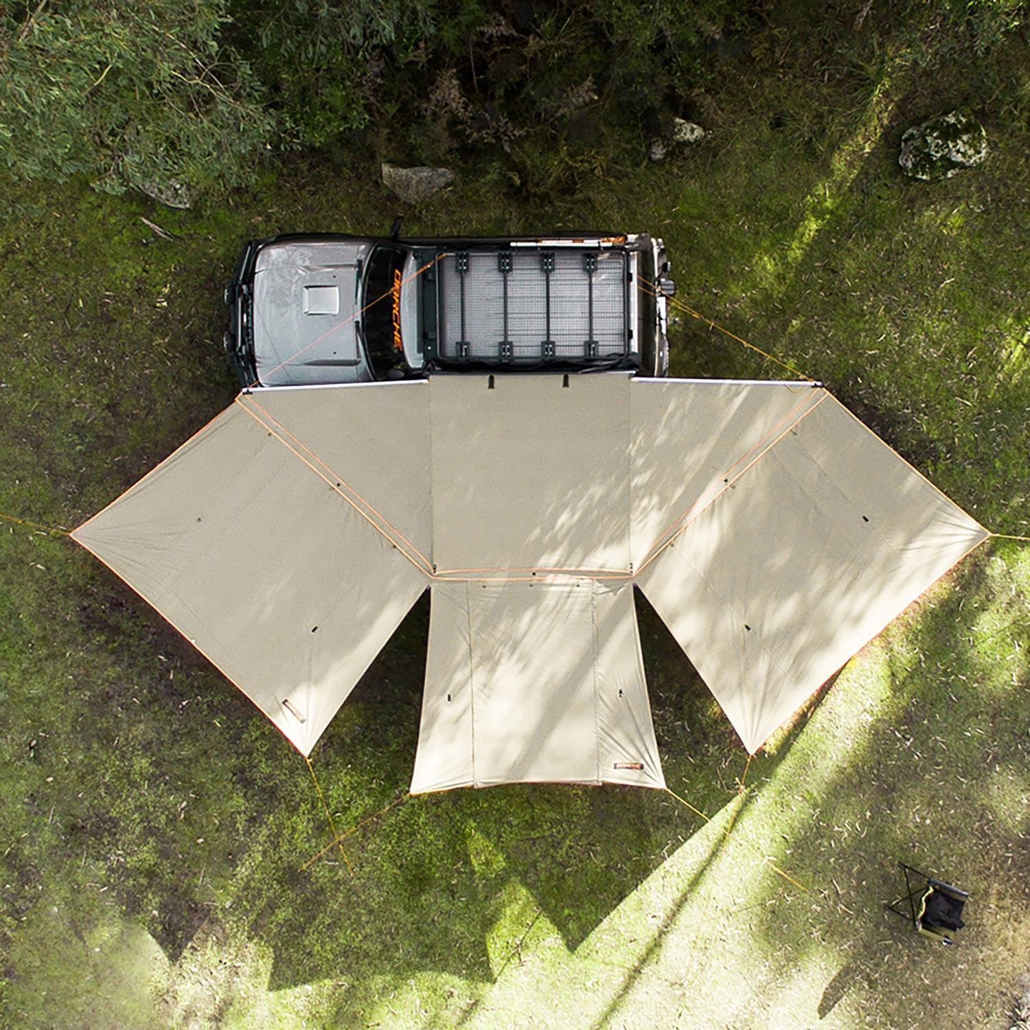 Eclipse 180 Awning Gen 2  Shelters Darche- Overland Kitted