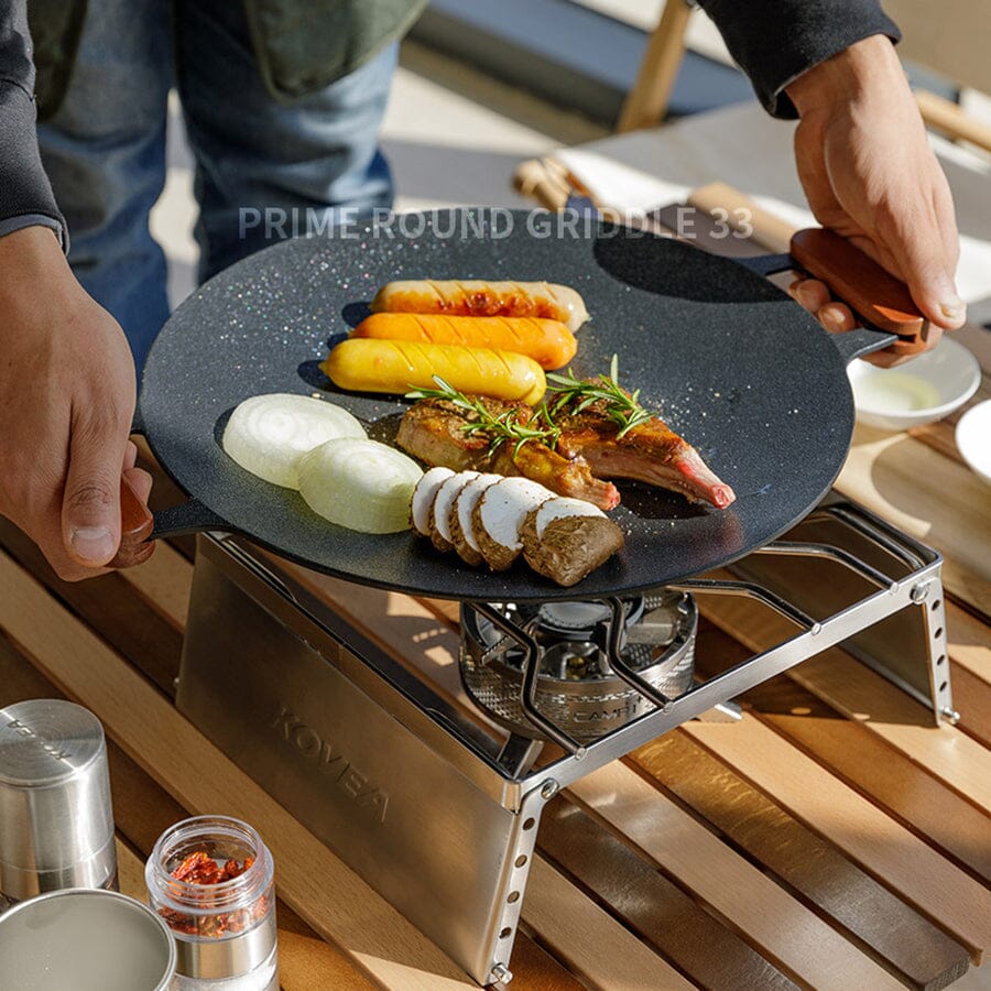 Prime Round Griddle  Cookware Kovea- Overland Kitted